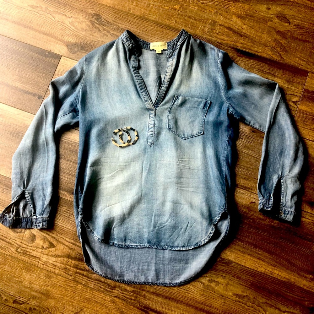Cloth & Stone Denim Shirt